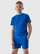 Детские шорты на резинке 4F 4FJWSS24TSHOM272-36S 134 см Синие (5904698728688) - изображение 1