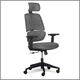 Крісло Mealux Leo Air Dark Grey (арт.Y-543 KBG) Темно Сіре - изображение 1