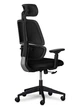Крісло Mealux Leo Air Black (арт.Y-543 KB) Чорне - изображение 6
