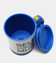 Кружка мешалка SELF Stiring mug (Тип 1) Синяя - изображение 2