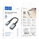 Кабель-перехідник HOCO UA24 Type-C male to USB female 3.0 converter Metal Gray (6942007608848 ) - зображення 9