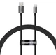 Кабель Baseus Superior Series Fast Charging Data Cable USB to Type-C 100W 1m Cluster Black - изображение 1