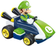 Samochód zdalnie sterowany Carrera RC Mario Kart Mini Luigi (9003150123590) - obraz 4