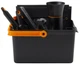 Ящик Fiskars Solid для садового приладдя 35.3 x 31.1 x 17.3 см Чорний (1071305) - зображення 7