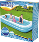 Надувний басейн Bestway Rectangular Family Pool 305 x 183 x 46 см (6942138968279) - зображення 1