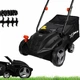 Электрический аэратор скарификатор газонов Maltec Lawn 2400W рыхлители почвы и травы - изображение 1