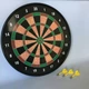 Настенный магнитный дартс большой с 6 дротиками для увлекательной игры мишень Диаметр 46 см Черный 1АН718 - изображение 2
