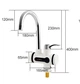 Кран-Cмеситель Водонагреватель Проточный с LED-дисплеем Digital Water Heater 3000W Мгновенного Нагрева - изображение 5