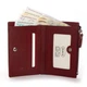 Женский кожаный кошелек dr.Bond Classic WN-23-8 бордовый - изображение 2