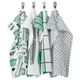 Рушники кухонні 45x60см, 4шт IKEA RINNIG 604.763.54 - зображення 1