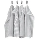 Рушники кухонні 45x60см, 4шт IKEA RINNIG 204.763.46 - зображення 1