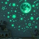 Фосфорные наклейки на стену в детскую "Universe" - светящиеся люминесцентные наклейки звезды, планета 428 шт. (010043) - изображение 1