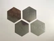 Зеркальная наклейка на стену "Hexagon" - акриловая панель для декора интерьера, самоклеящаяся, 24 шт, серебро (710035) - изображение 4