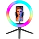 Кольцевая LED лампа XO BGD007/MJ26 с регулировкой яркости |26см| Черный - изображение 3