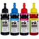 Комплект чернил ColorWay для Epson EW400/T26/C91 BK/C/M/Y Dye-based 4 x 100 ml (CW-EW400SET01) - изображение 1