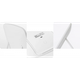Дзеркало для макіяжу з LED підсвічуванням Makeup Mirror прямокутне USB Біле - зображення 7