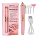 Портативный фрезер ручка Flawless Salon Nails 7863 Машинка для маникюра и педикюра USB Розовый - изображение 4