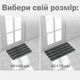 Дверний килимок з петлевою щетиною - Брудовідштовхуючий - 45 x 75 для внутрішнього зовнішнього входу - Зелена полоска - зображення 6