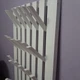 Многофункциональная настеная вешалка Piano с натурального дерева 160*70 ручная работа Біла - изображение 7