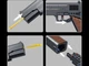 Конструктор пистолет Panlos Brick Colt 1911 игрушечный конструктор оружие 333 детали - изображение 6
