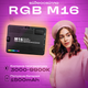 Акумуляторне відеосвітло RGB M16 портативне з режимами світіння (2910) - зображення 1