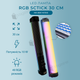 Студийная LED лампа-стик RGB STICK 30 см с RGB режимами свечения (2889) - изображение 1