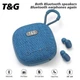 Bluetooth-колонка з навушниками TG813, з функцією speakerphone, радіо, blue - зображення 1