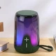 Bluetooth-колонка TG652 c RGB ПОДСВЕТКОЙ, speakerphone, радио, green - изображение 3