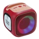 Bluetooth-колонка TG359 с RGB ПОДСВЕТКОЙ, speakerphone, радио, red - изображение 1