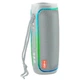 Bluetooth-колонка TG288 с RGB ПОДСВЕТКОЙ, speakerphone, радио, grey - изображение 4