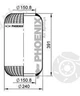 Пневморессора РП-2002-390 - изображение 2