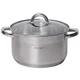 Кастрюля с крышкой Kamille KM-5624S 6.5 л 24 см - изображение 1