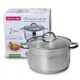 Кастрюля с крышкой Kamille KM-5624S 6.5 л 24 см - изображение 4