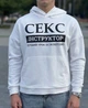 Худи мужское JHK Секс інструктор (перший урок безкоштовно) S Белое - изображение 1