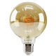 Филаментная LED лампа 4W VELMAX форма шар G95 E27 2700K 300Lm V-Filament-Amber-G95-Спираль-G - изображение 2