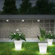 Кашпо з LED підсвіткою 16,6 x 16,6 x 19,2 см Shinedo SD-SL192 білий - изображение 2