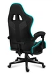 Геймерское Кресло с RGB Подсветкой Тканевое Компьютерное Игровое Huzaro Force 4.7 RGB Black&nbsp;с Подставкой для Ног Черное до 140 кг Польша - изображение 7
