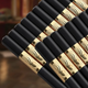 Многоразовые пластиковые китайские палочки для суш и еды Black Gold - изображение 2