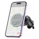 Тримач для телефону в машину магнітний HOCO Alma Ring magnetic Car holder. Gray - зображення 2