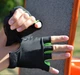 Рукавички для фітнесу MadMax MFG-251 Rainbow Green S - изображение 5