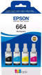 Zestaw tuszu Epson 664 4 x 70 ml Cyan/Magenta/Yellow/Black (C13T66464A) - obraz 1