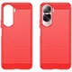 Силіконовий (TPU) чохол UniCase Carbon для Honor 90 Lite - Red - зображення 2