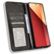 Чехол-книжка Deexe Retro Style для Xiaomi Redmi Note 13 Pro 4G / Note 14S / Poco M6 Pro - Black - изображение 2