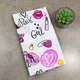 Кухонний рушник рогожка з принтом Paris and Fashion Girl GM Textile 35х61см 180г/м2 (Біло-рожевий) - зображення 4
