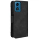 Чехол-книжка с кармашками Deexe Wallet Stand для Motorola Moto G24 Power / G04 / G04s / E14 - Black - изображение 6