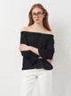 Блуза H&M 34 Черный 0596346_14 - изображение 1
