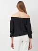 Блуза H&M 34 Черный 0596346_14 - изображение 3
