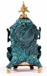 Настольные часы VIRTUS CATHEDRAL MINI h-23 синня патина бронза 1200 г (5316vi) - изображение 4