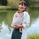 Слінг-шарф Love & Carry Трикотаж, Сакура LC428 - изображение 3