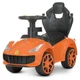 Каталка-толокар з батьківською ручкою M 4741, orange - зображення 6